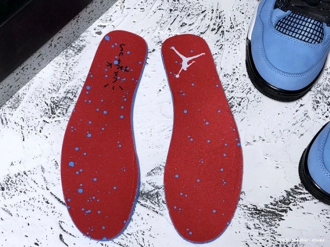 Reps LUCY Air Scott Cactus Jordan 4 Jack Travis x 308497-406 0823